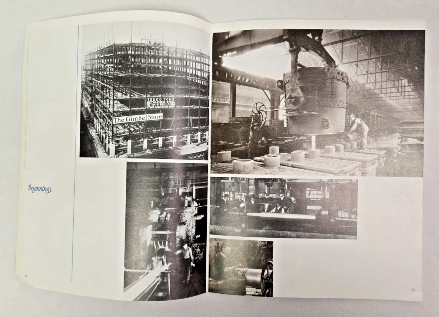 „Recollections“ Celebrating 75 Years Of Bethlehem Steel 1904-80 32 Pages N Mint