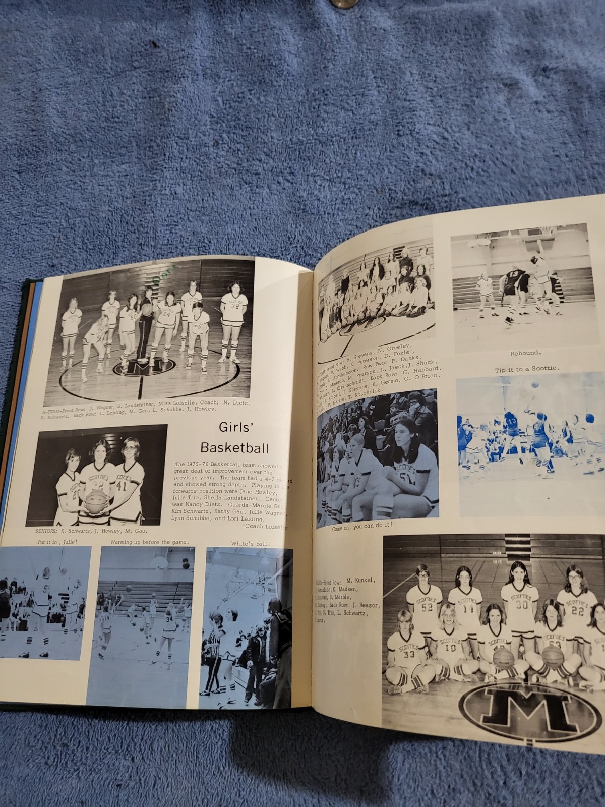 Vintage 1976 Mapleton, MN. Public School Minnesota Class Yearbook Life Piper