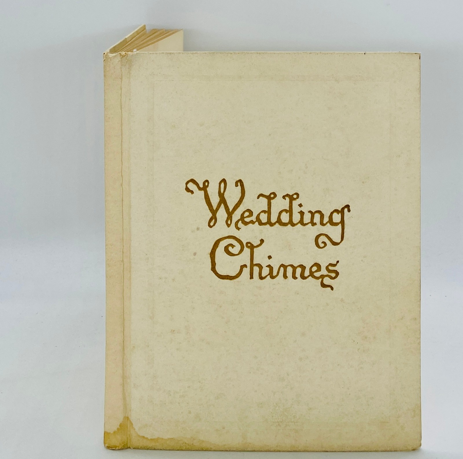 Wedding Chimes Marriage Keepsake Album UNUSED 1920s Gibson & Co Elisa E Edwards