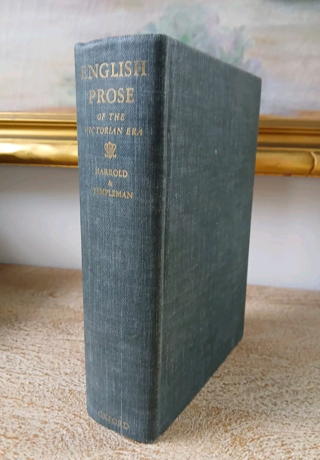 1964 English Prose Of The Victorian Era Vintage Book C F Harrold & W D Templeman