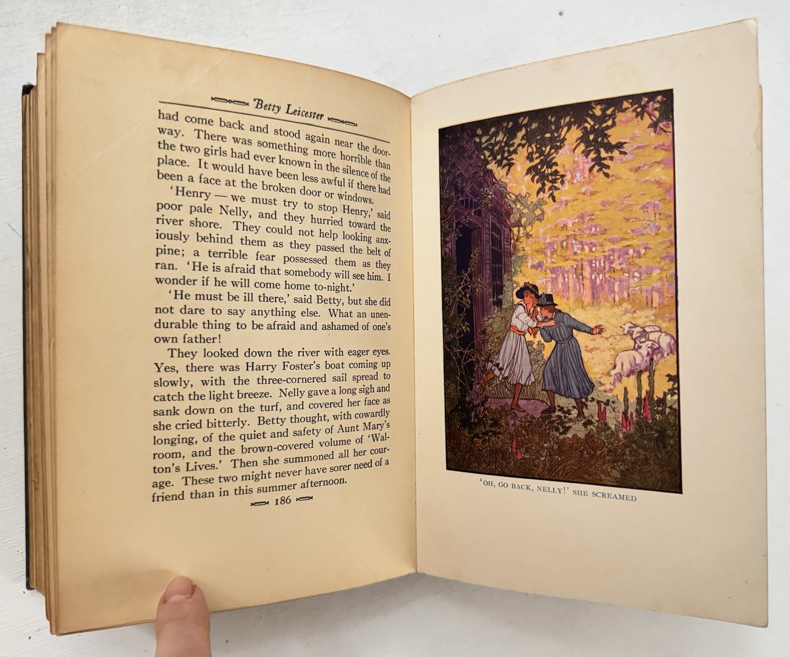 Betty Leicester A Story For Girls Sarah Orne Jewett 1929 Distressed Hardcover