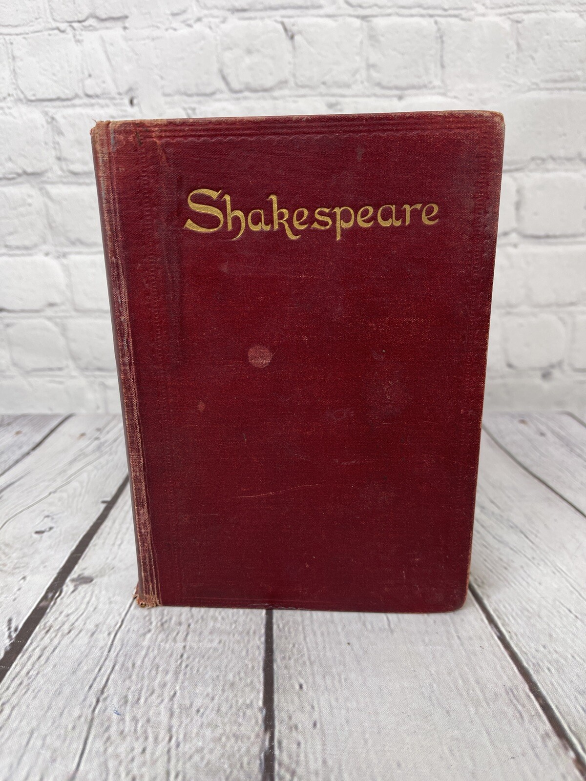 The Complete Works Of Shakespeare By W. J. Craig 1914 Antique Oxford Press HC