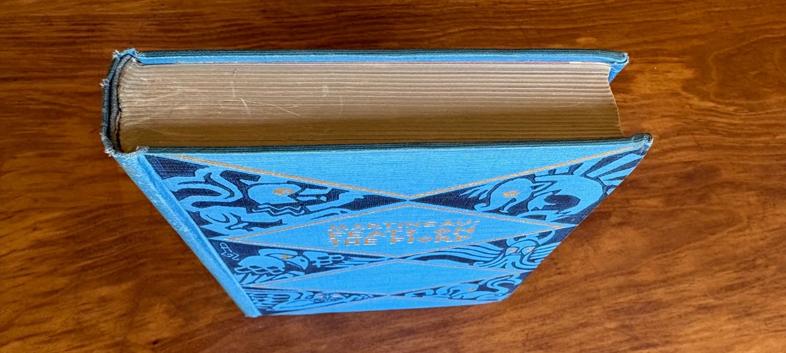 MARTINEAU: FEATS ON THE FIORD ILLUSTRATED BY BORIS ARTZYBASHEFF 1924 HC 1ST ED.
