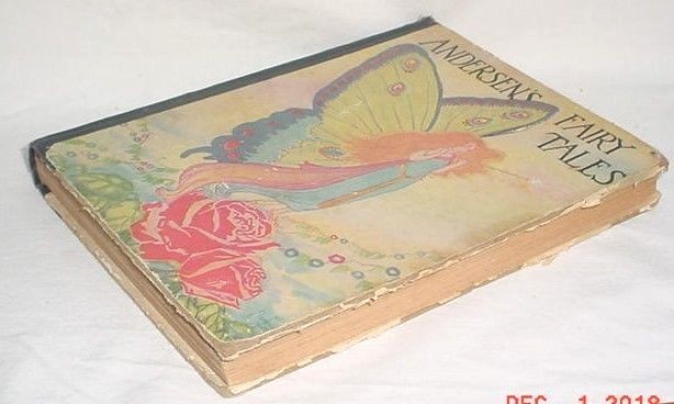 ANDERSENS FAIRY TALES 1926 HARDCOVER ILLUSTRATED DONOHUE DUCKLING THUMBELINA FIR