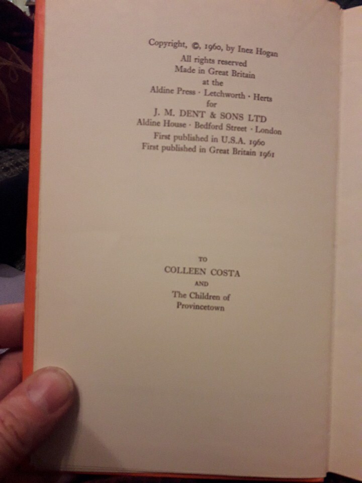 Monkey See Monkey Do – HOGAN, Inez. – 1961T J. M. Dent & Sons. HARDBACK.