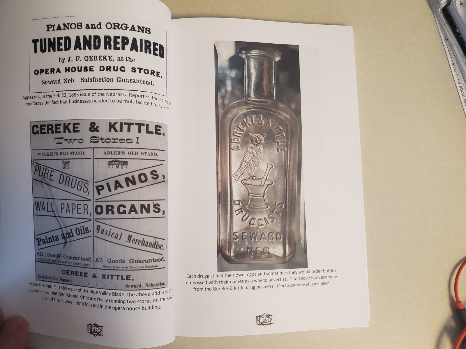 Druggists of Seward Nebraska, NE NEW, SIGNED Only 100 copies printed!