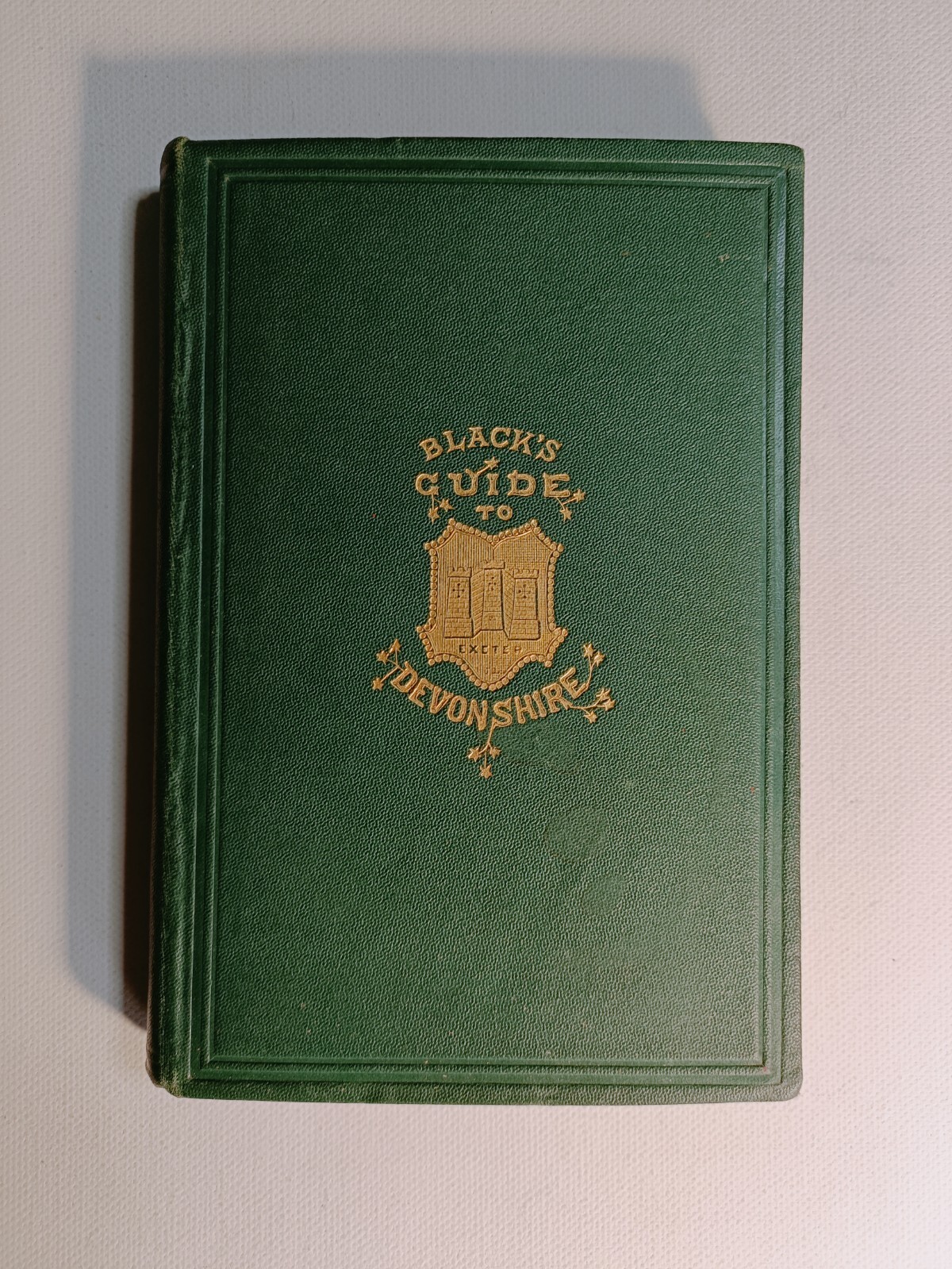 Black’s Guide to Devonshire 1884 12th edition Adam and Charles Black hardback