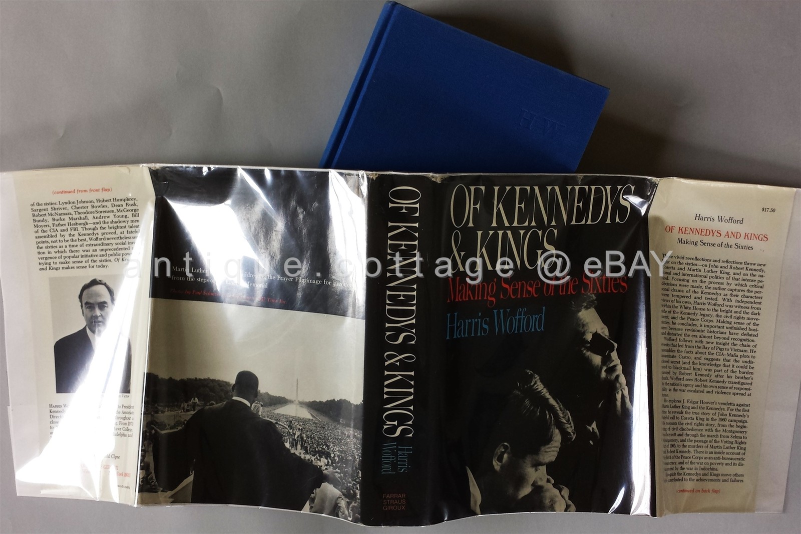 1980 signed OF KENNEDYS & KINGS civil rights MLK JFK LBJ politics 1960s