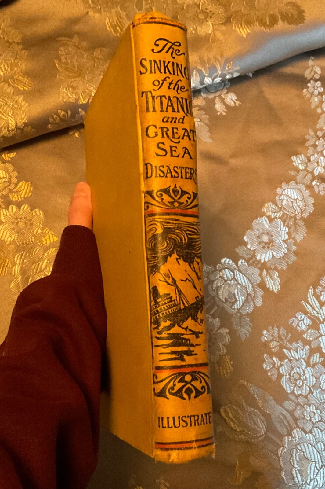 ~ IST ED 1912 LOGAN MARSHALL SINKING TITANIC GREAT SEA DISASTERS WHITE STAR LINE