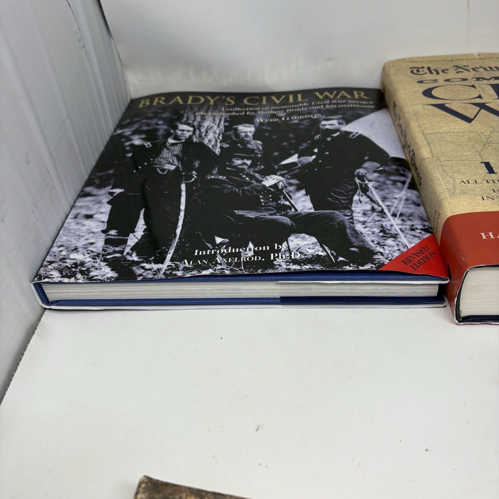 Civil War Book Lot NY Times Complete Civil War Battle Cry Freedom 1776 Bull Run