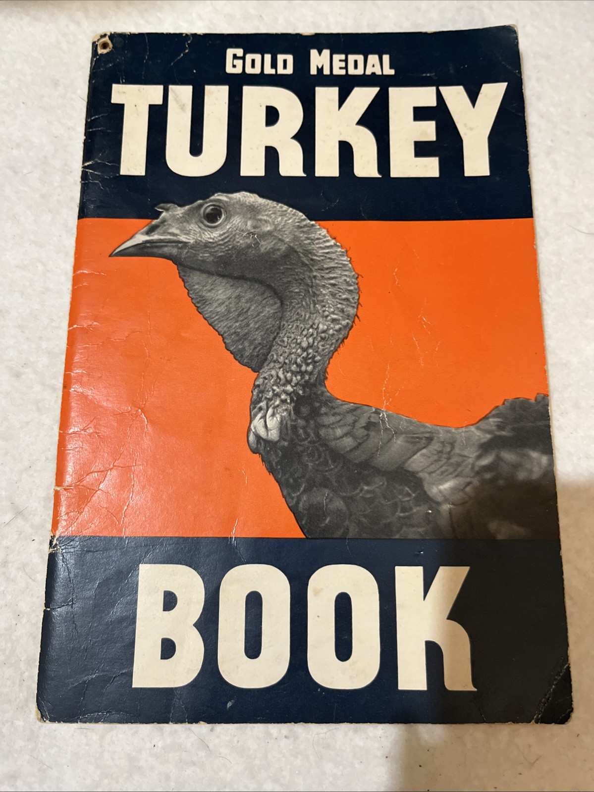 Vtg. Antique Turkey Book By Gold Medal General Mills 1939/ Rare Item.