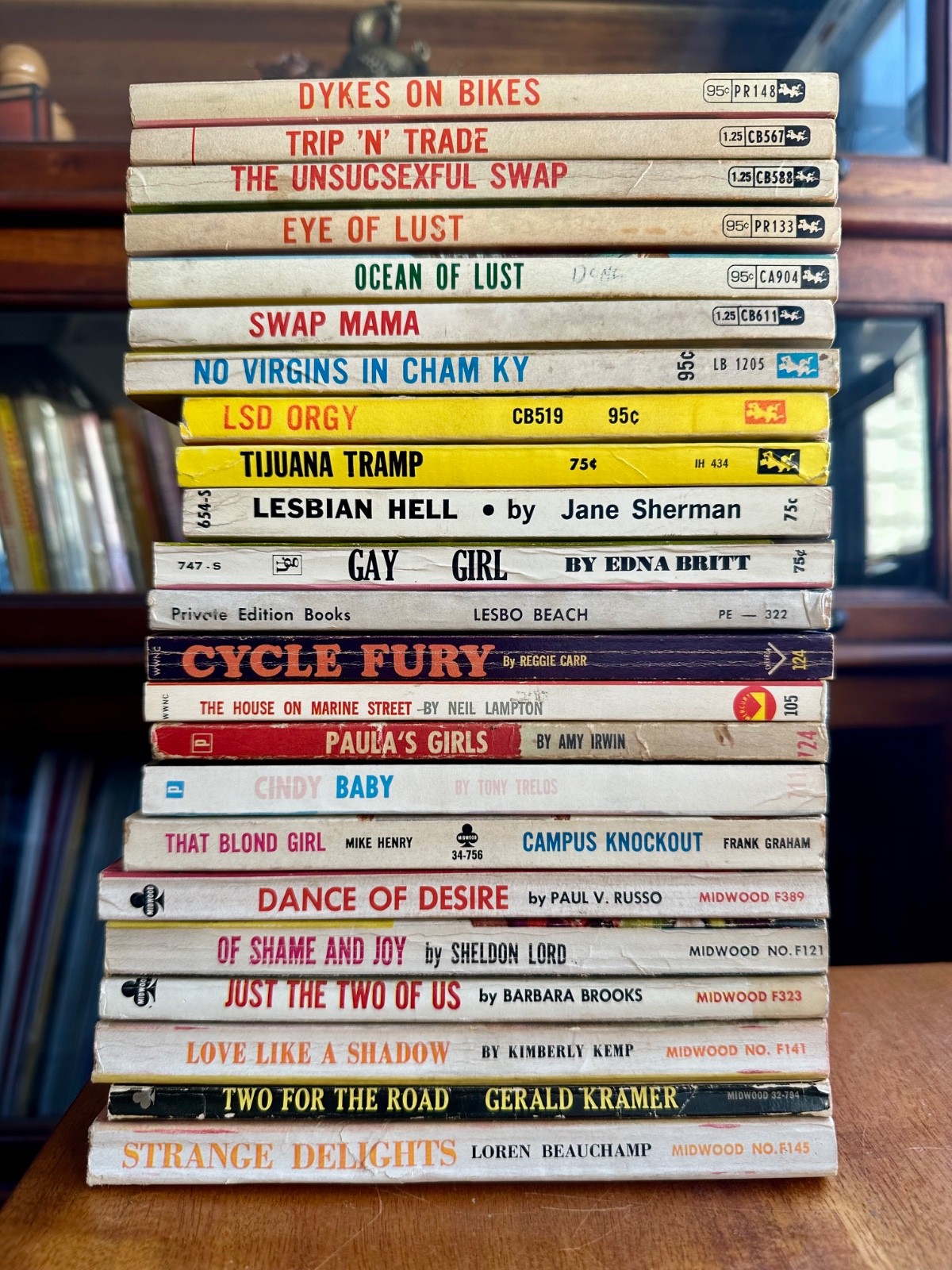 Tijuana Tramp J.X. Williams w Robert Bonfils GGA Greenleaf Classics sleaze pulp