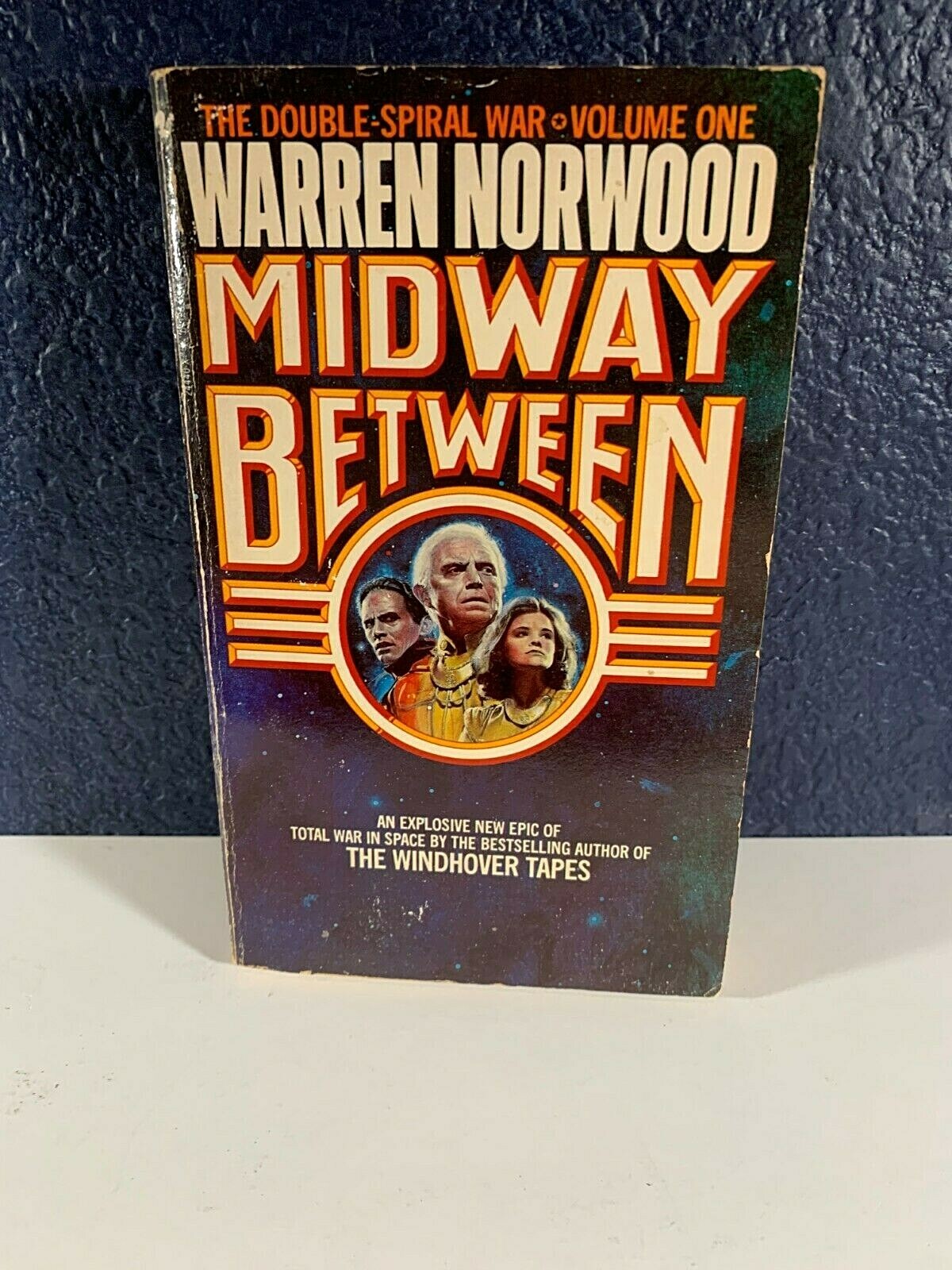 Warren Norwood MIDWAY BETWEEN Double Spiral War Volume 1 Book Novel PB 1st 1984