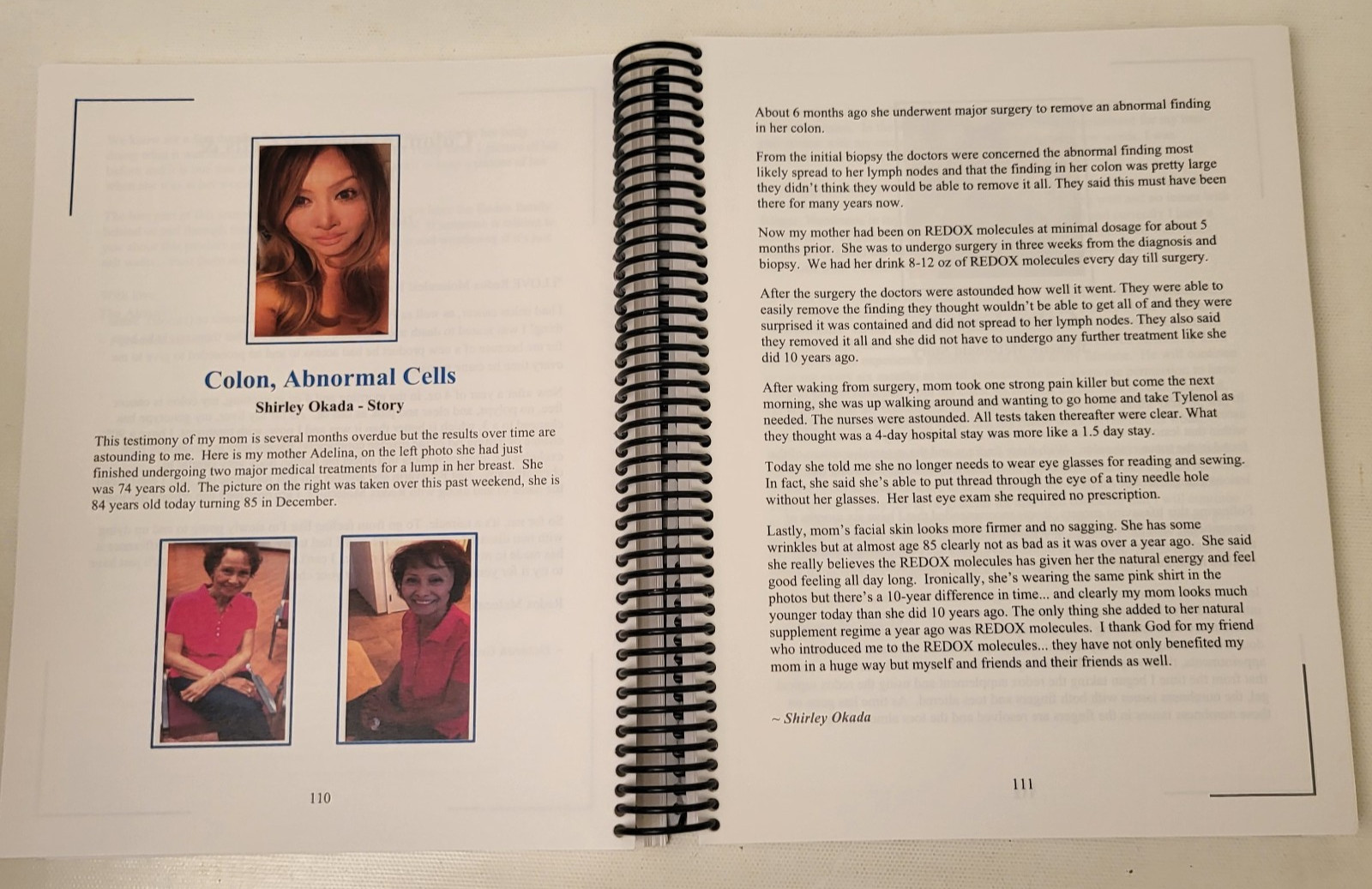 The Redox Signaling Breakthrough w/ Actual Life Experiences Volume 3 2021 Book
