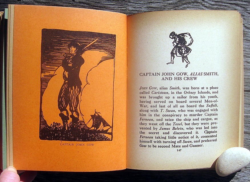 1922 Antique PIRATE HISTORY BOOK Blackbeard CAPTAIN KIDD Buccaneers MARITIME Sea
