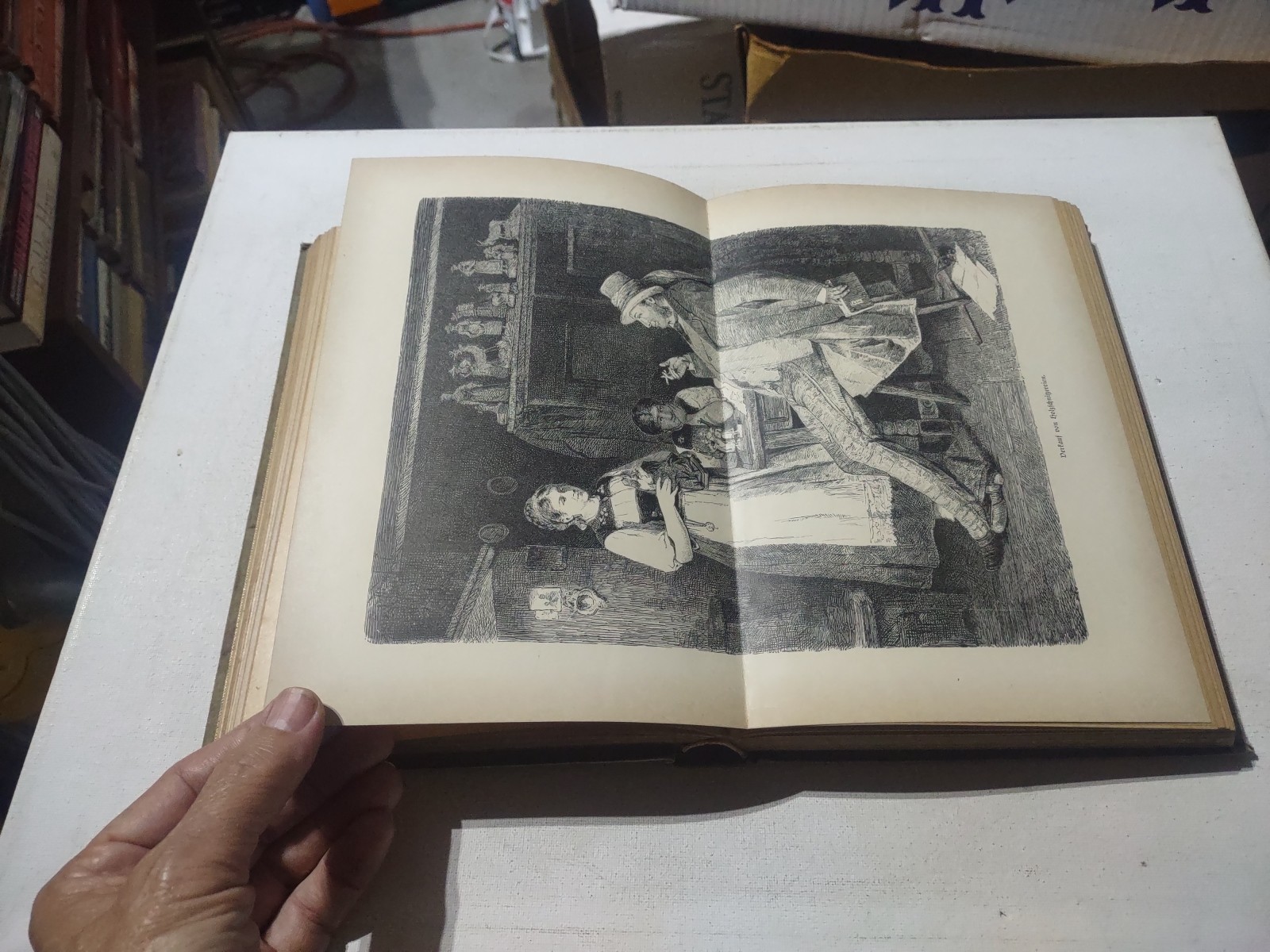 1895 DURCHS SCHWEIZERLAND GERMAN LANGUAGE HC BOOK BY WOLDEMAR KADEN SWITZERLAND