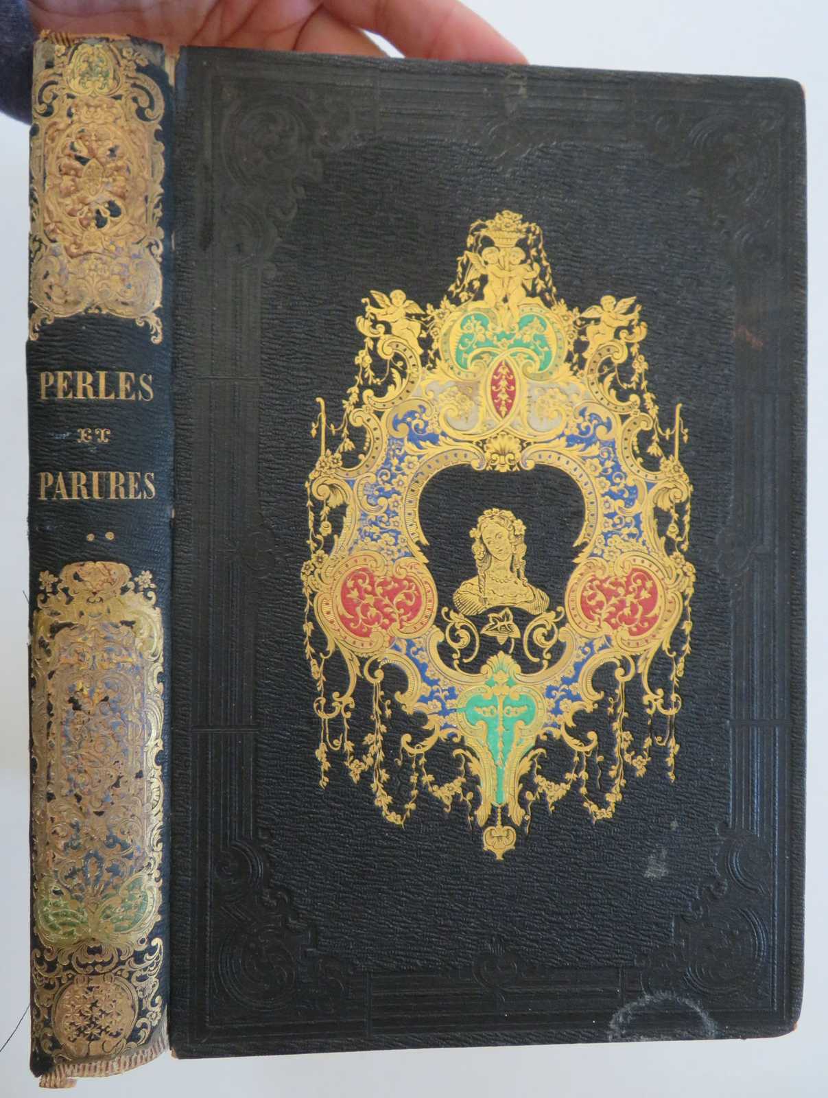 Les Joyaux Fanatasie c. 1870 Gavarni pictorial French decorative book 17 plates