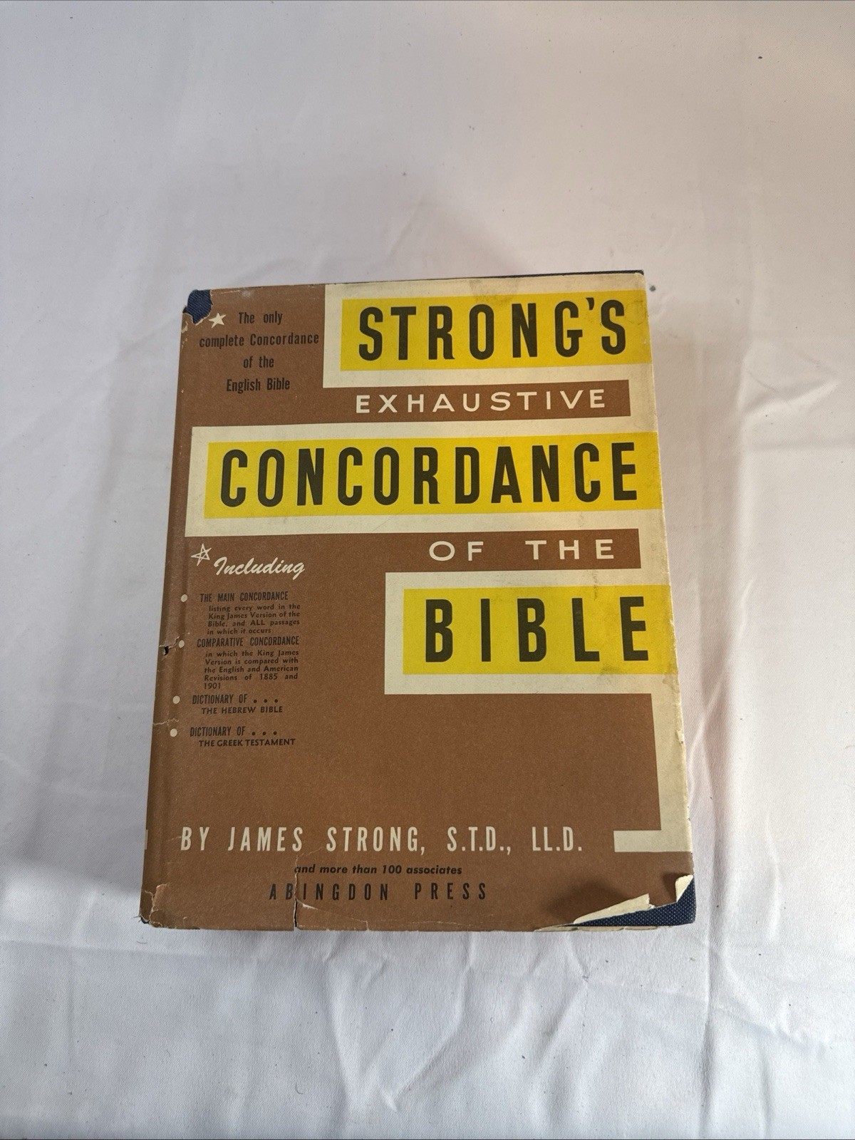 Strong’s Exhaustive Concordance of the Bible (1967, HC w/ DJ) James Strong