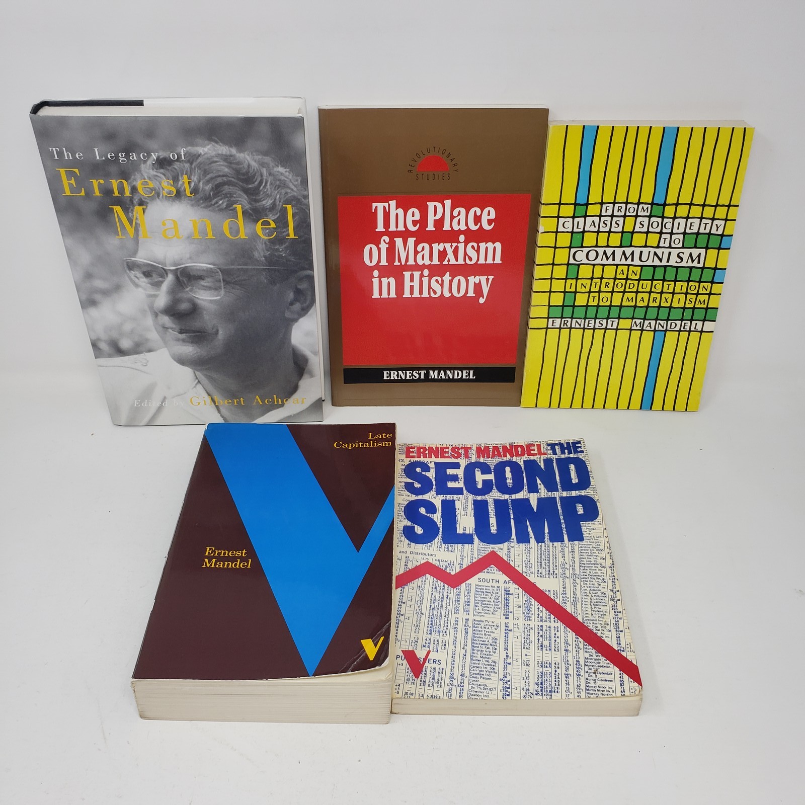 Ernest Mandel Book Lot of 5 – Late Capitalism, Second Slump, Marxism History