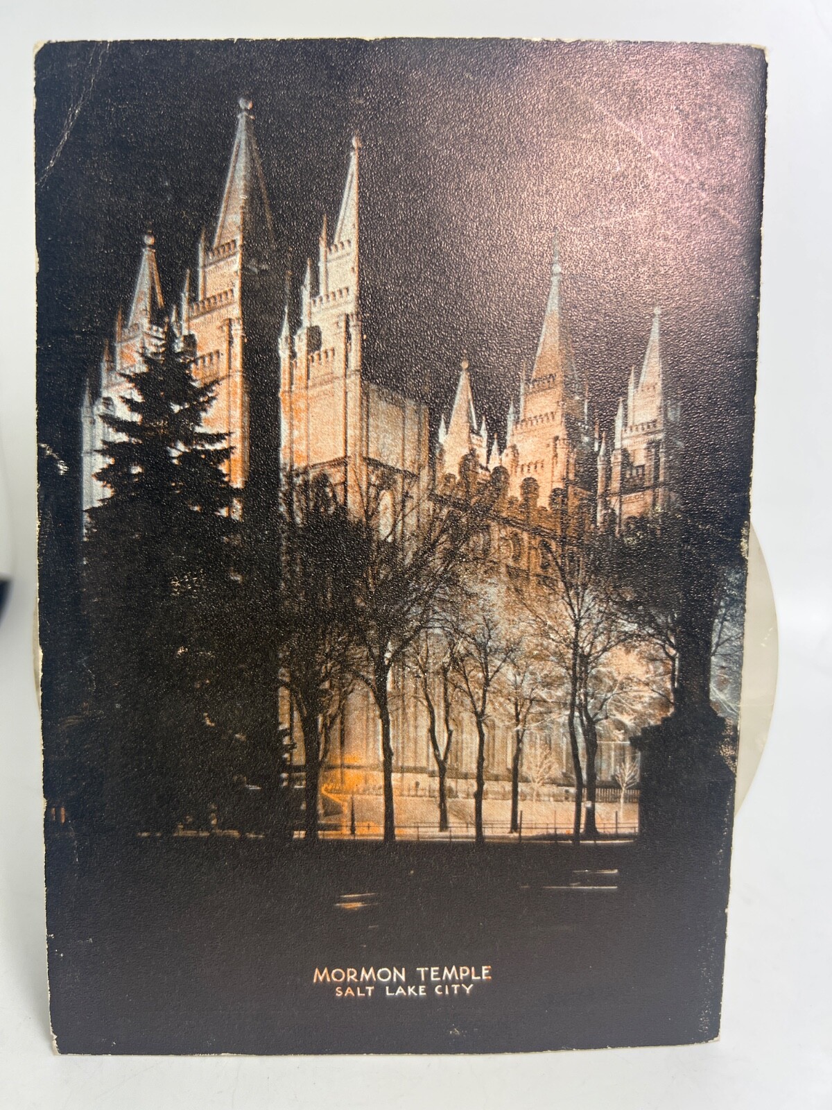 HTF 1940 LDS Mormon Tourist Guide Salt Lake City Utah Motor Park Map Illustrated