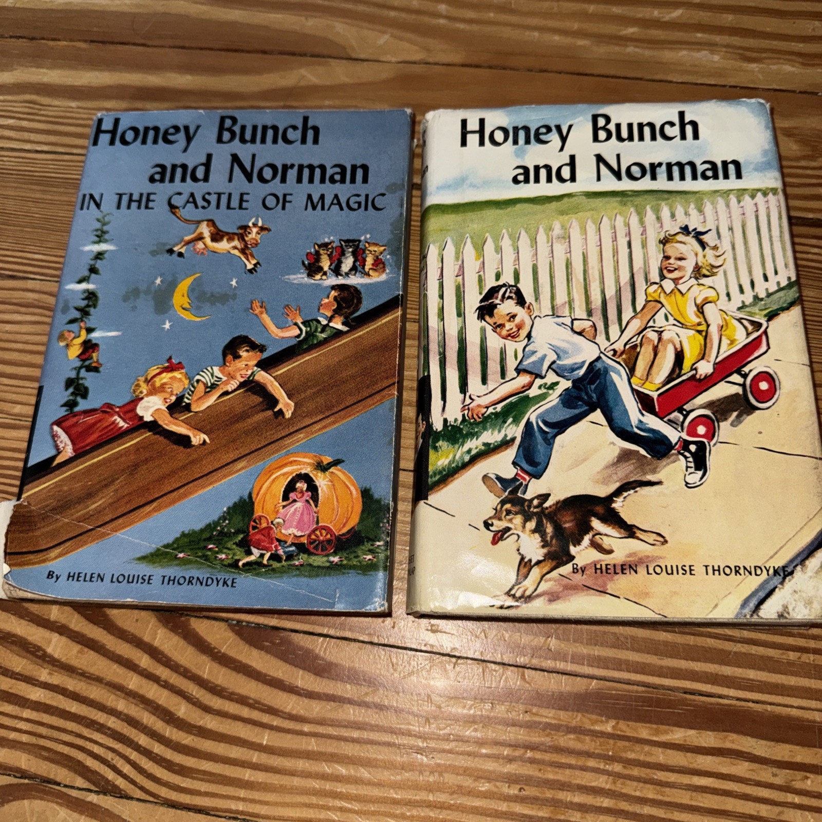 Set Of 2 Vintage Helen Louise Thorndyke Honey Bunch And Norman