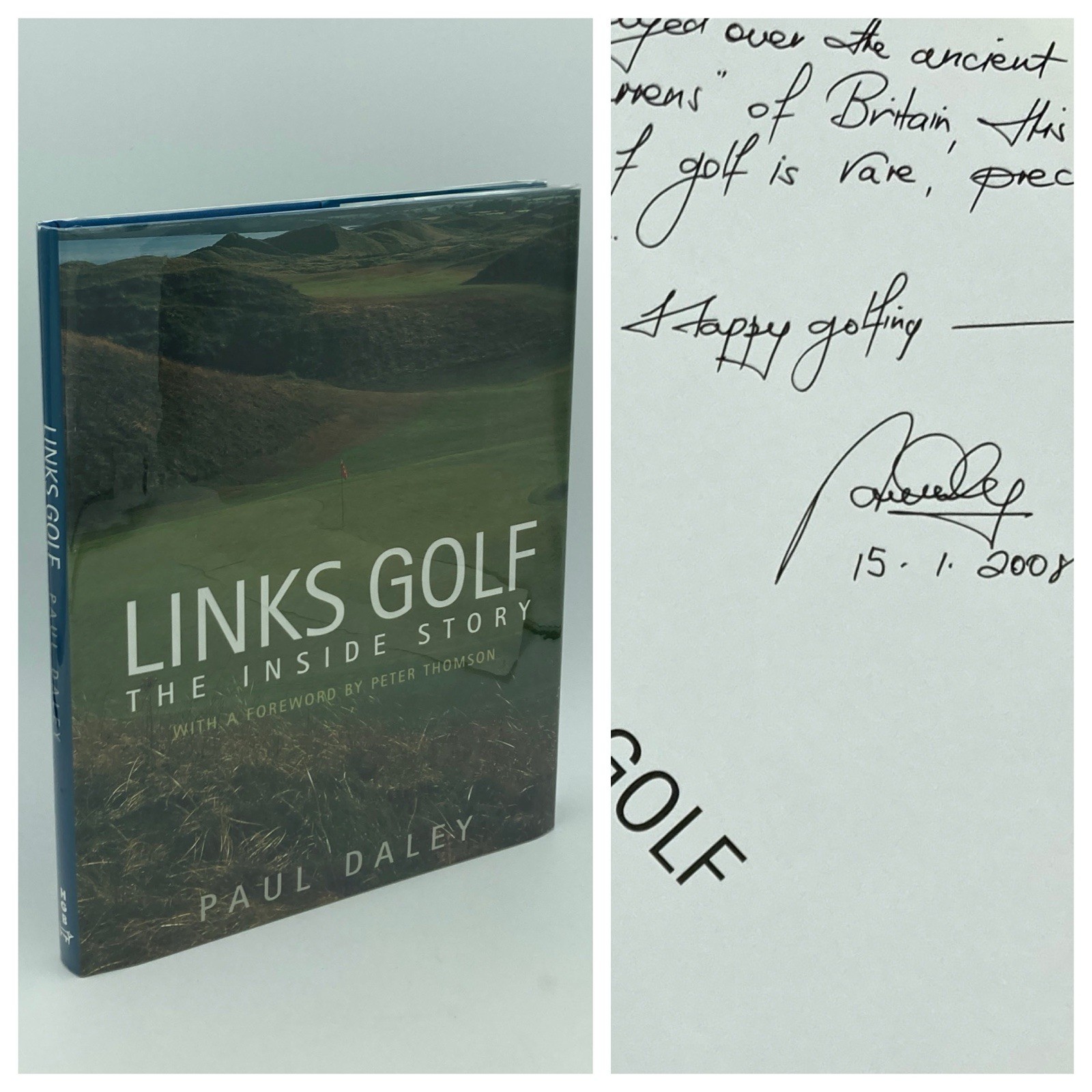 *Signed* Links Golf: The Inside Story – Paul Daley (1st ed.) Hardie Giant, 2000