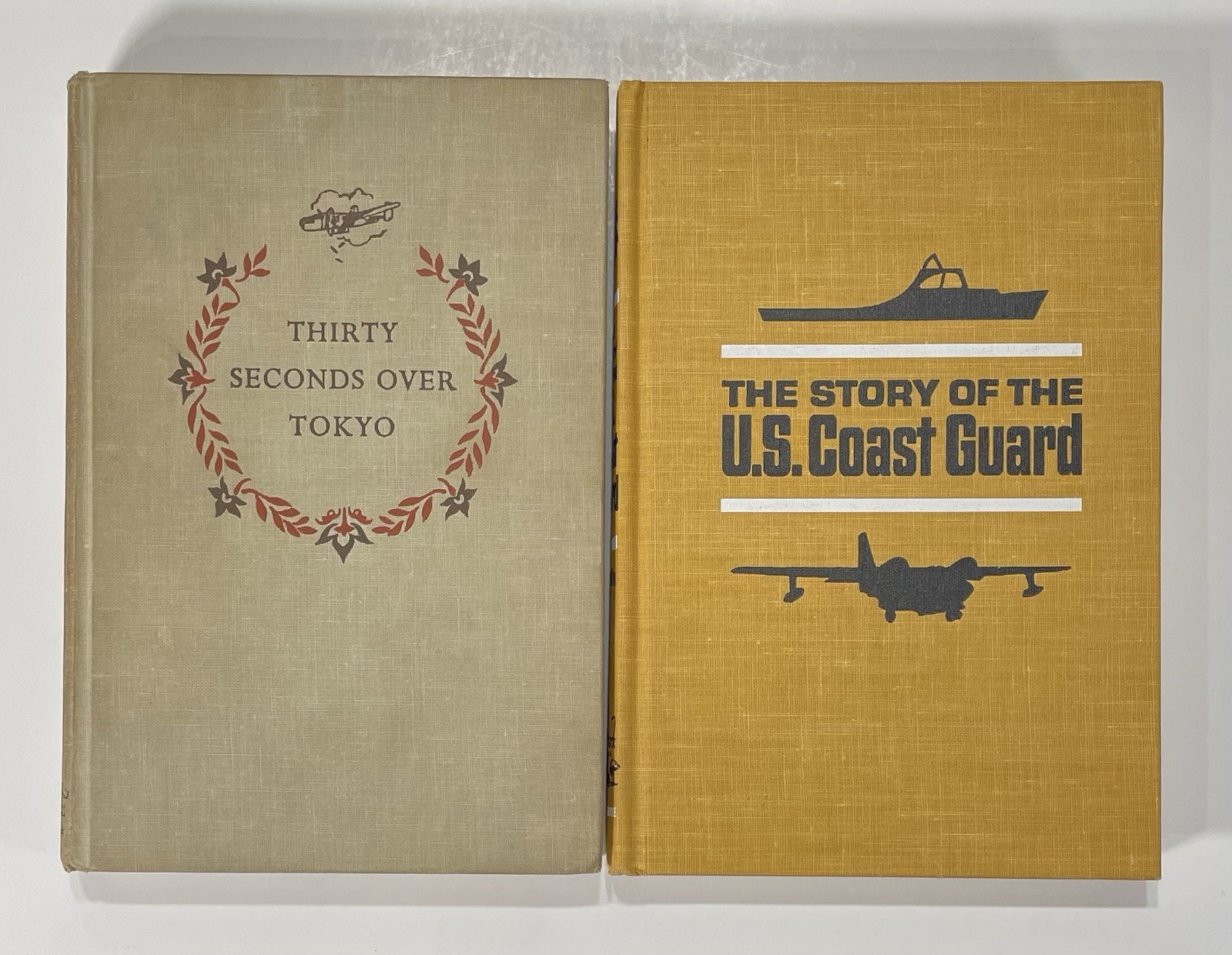 Landmark Book Lot – Story Of The U. S. Coast Guard & Thirty Seconds Over Tokyo