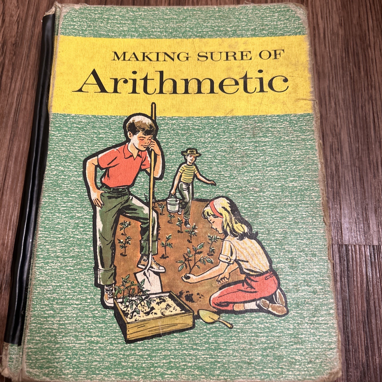 Making Sure Of Arithmetic Textbook 1958 Vintage