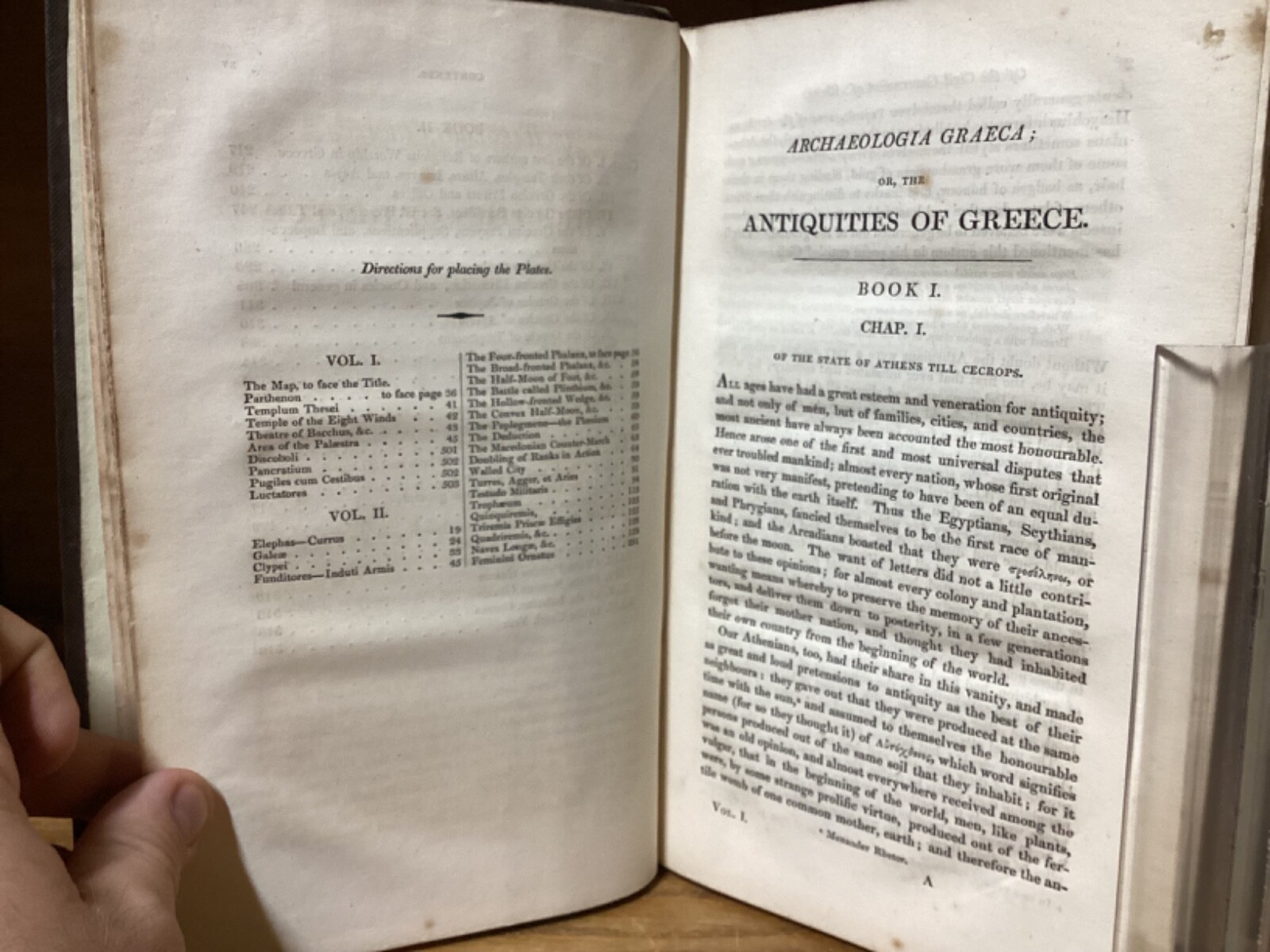 1832 Archaeologia Graeca / Antiquities Of Greece – John Potter – G. F. HOAR COPY