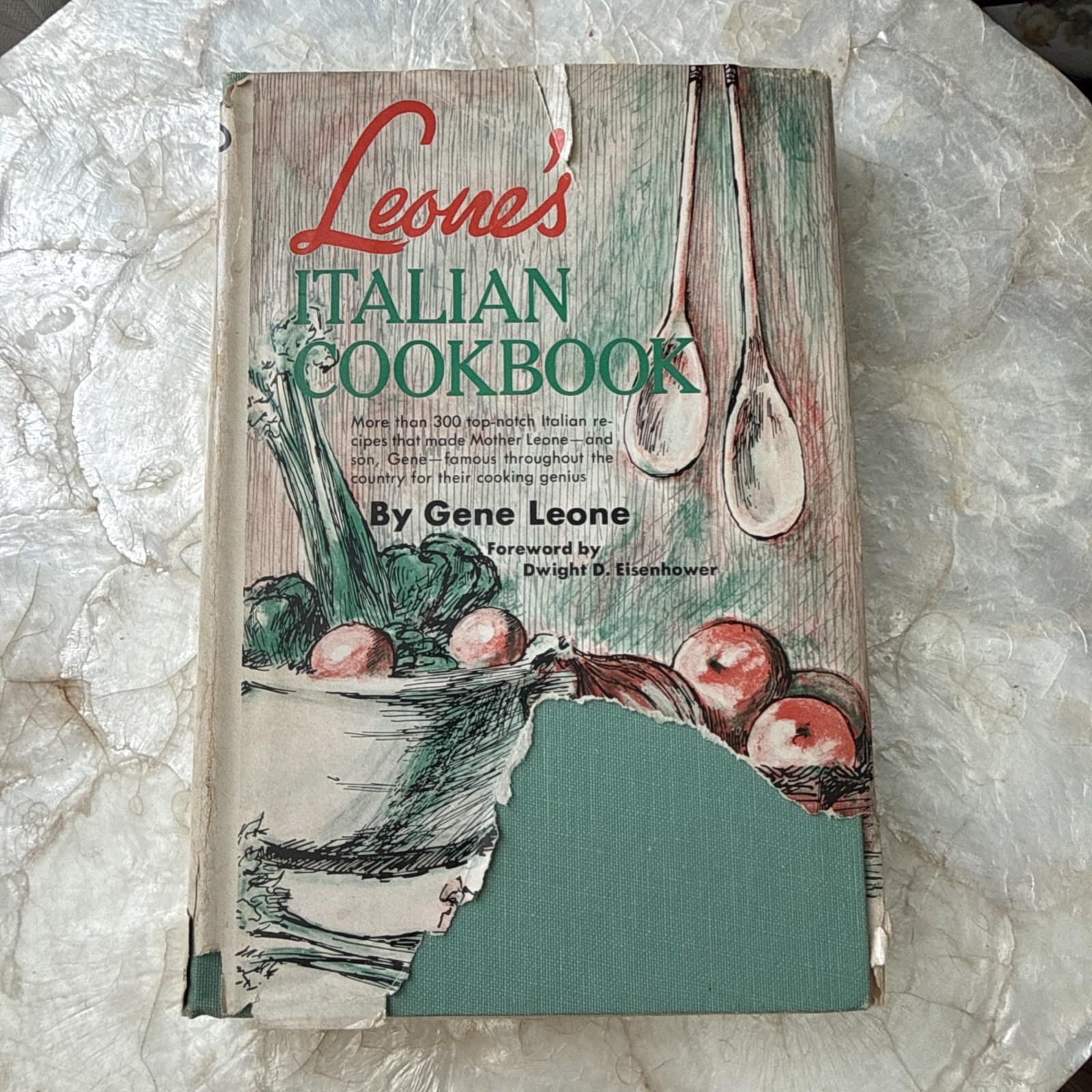 LEONE’S Italian Cookbook Vintage Hardcover by Gene Leone 1967