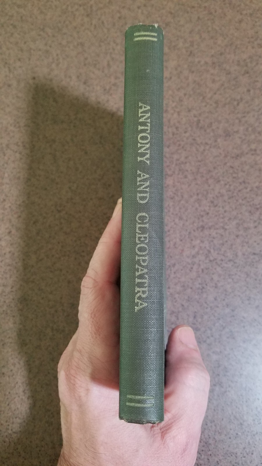 ANTONY AND CLEOPATRA 1926 The Arden Shakespeare Edition HC D.C. Heath & Co.