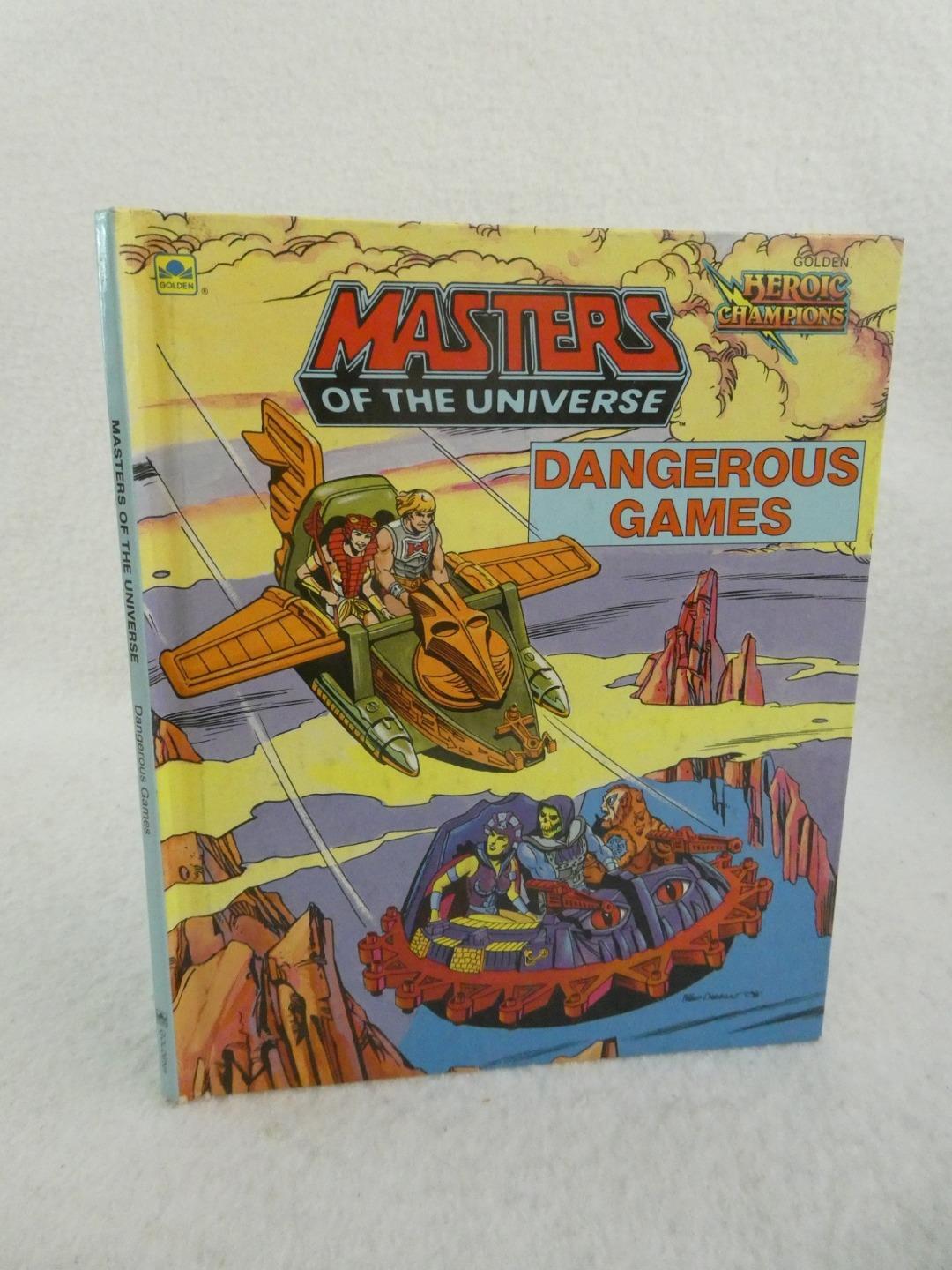 Mark Sufrin Masters of the Universe DANGEROUS GAMES He-Man 1985 First Printing