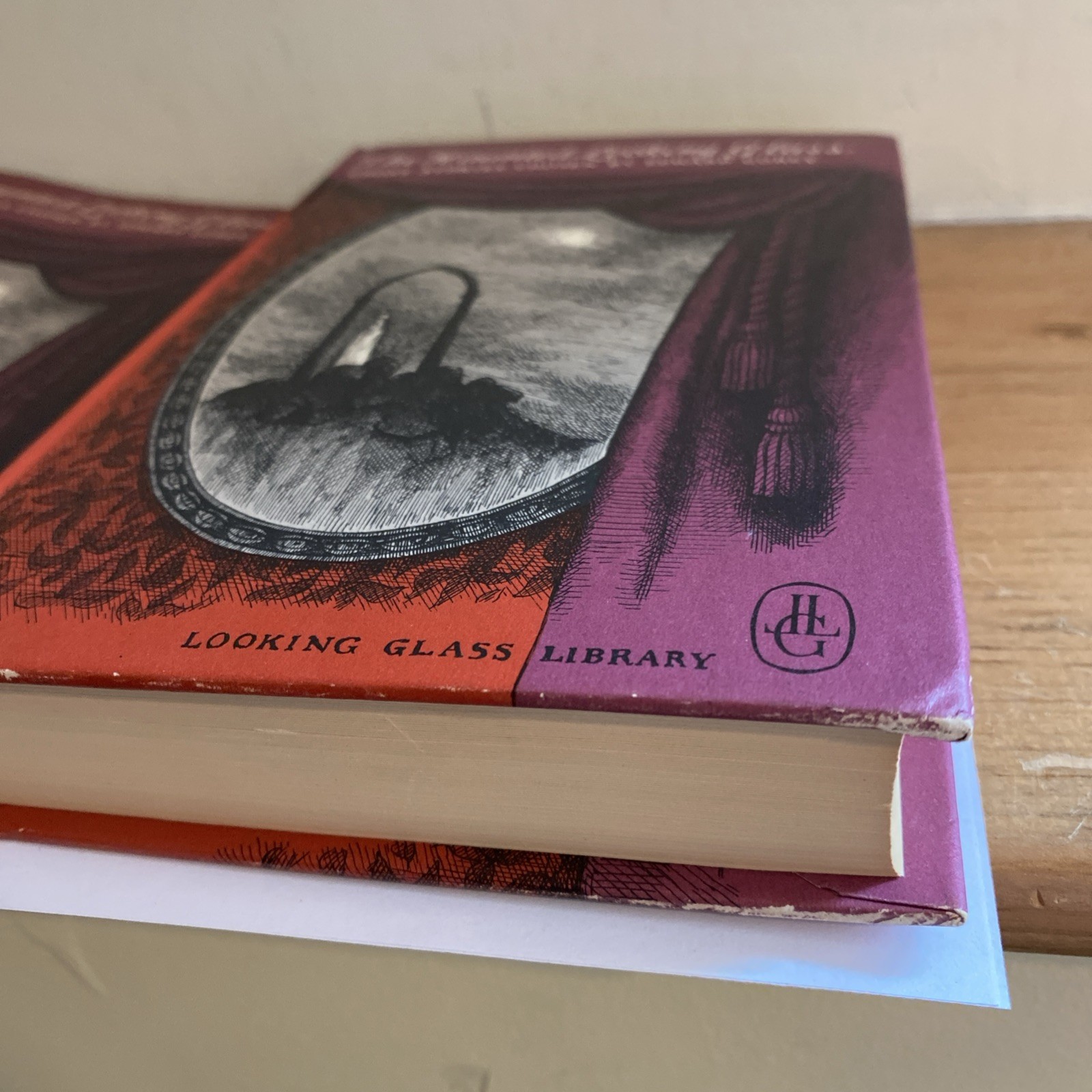 The Haunted Looking Glass: Ghost Stories Chosen by Edward Gorey 1959 DUST JACKET