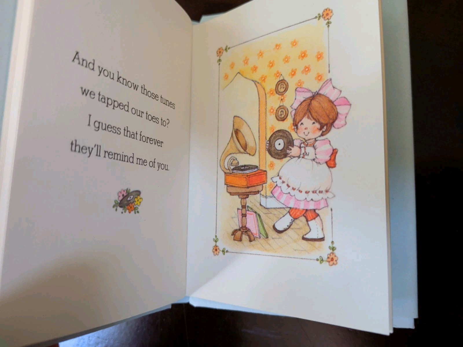 The Nicest Thoughts Are Thoughts Of You, Hallmark, 1976 EUC