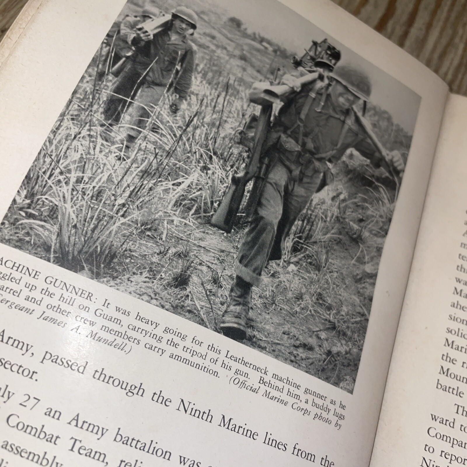 THE NINTH MARINES 1st Edition (Stated) WWII History 1942-45 w/ Full Roster 1946