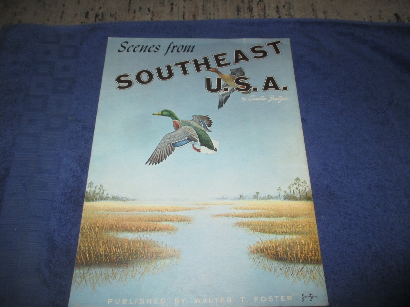SCENES FROM SOUTHEAST U.S.A. – WALTER T. FOSTER ART BOOK