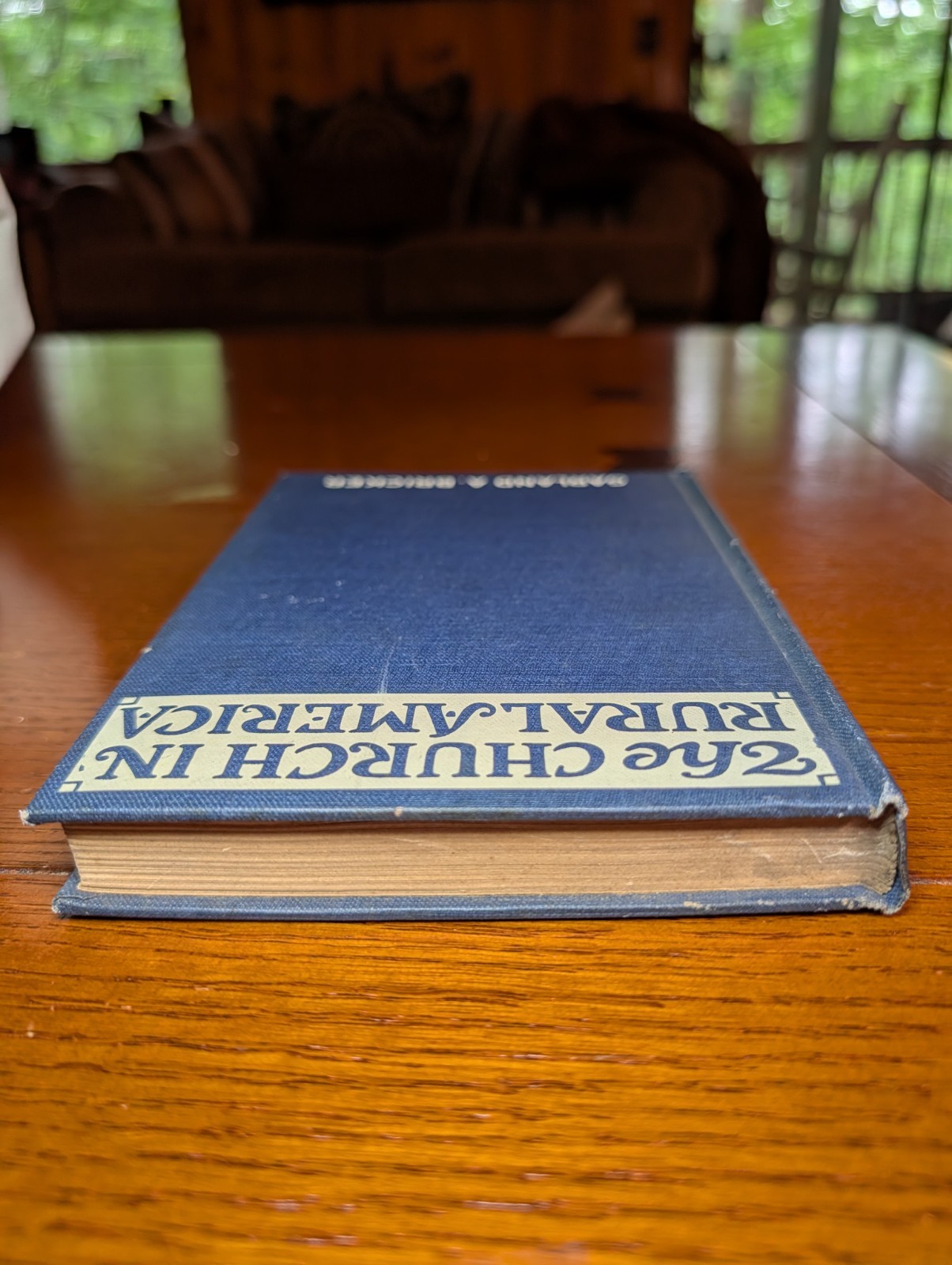 The Church in Rural America Garland A Bricker 1919 Signed Assoc Copy A W Nolan