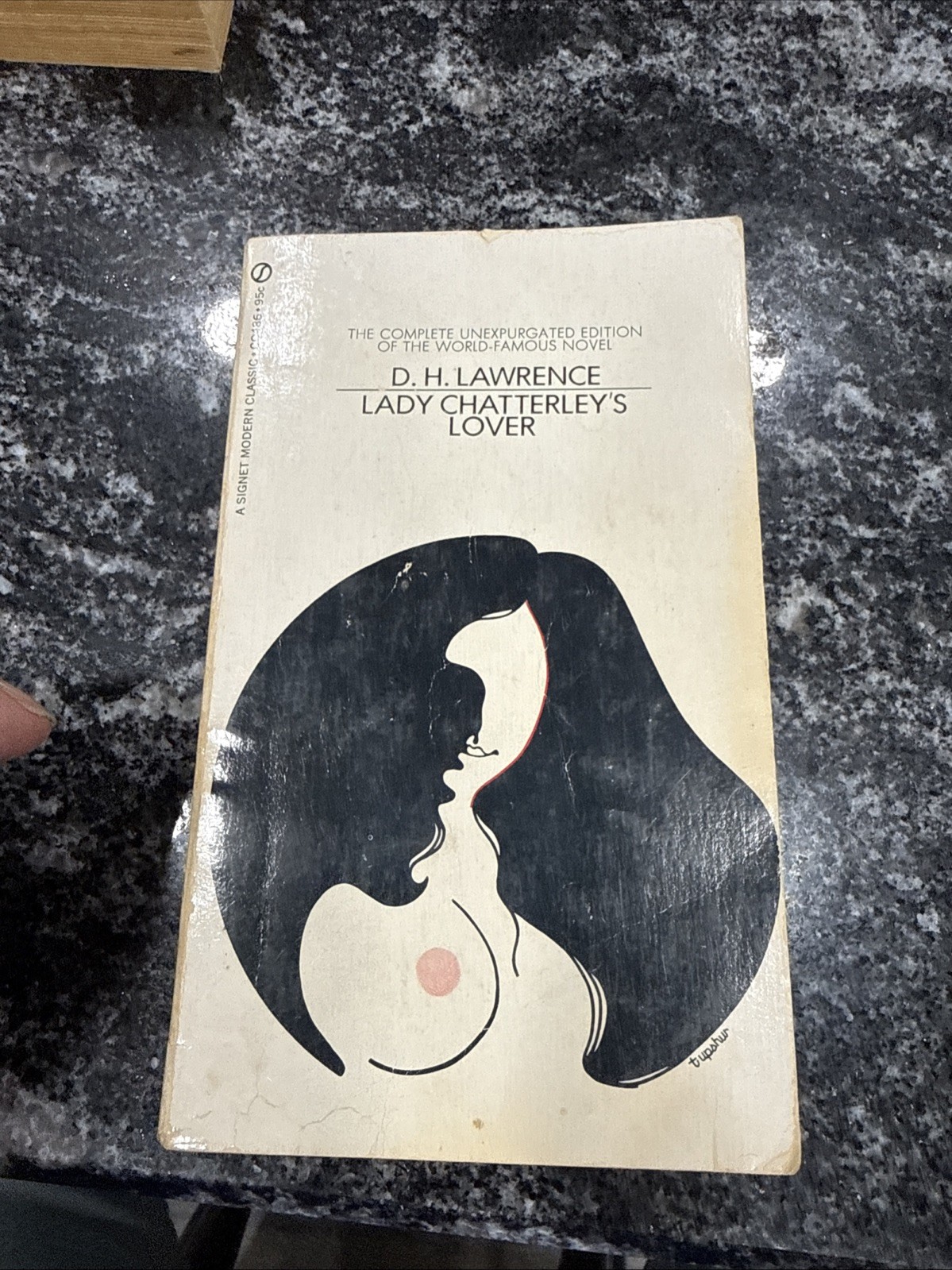 LADY CHATTERLEY’s LOVER by D.H. Lawrence Vintage 1970s Signet Classics PB