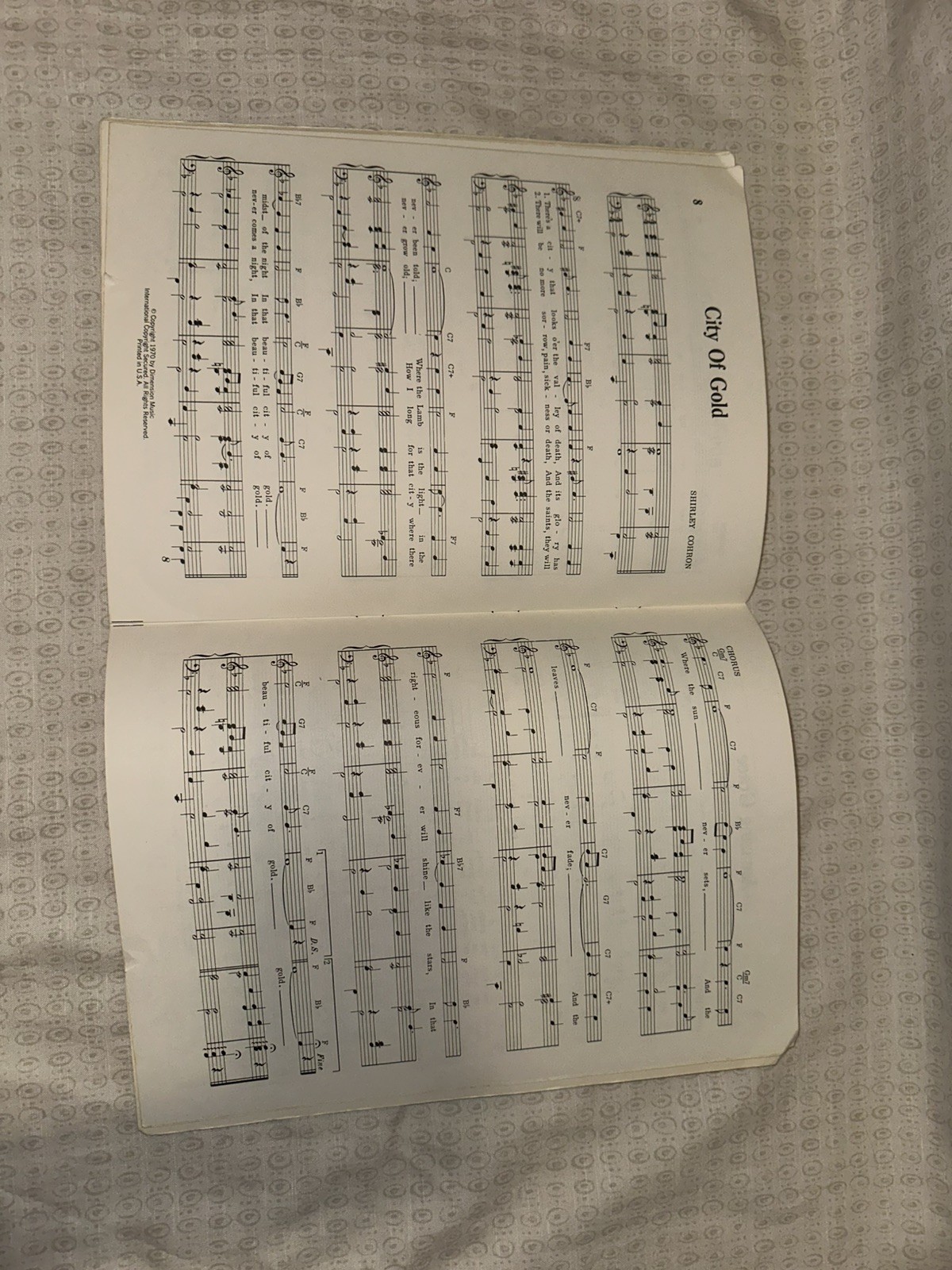 Gospel Hits of the 70s SC 1971 Song Sheet Music Book John T Benson Vintage