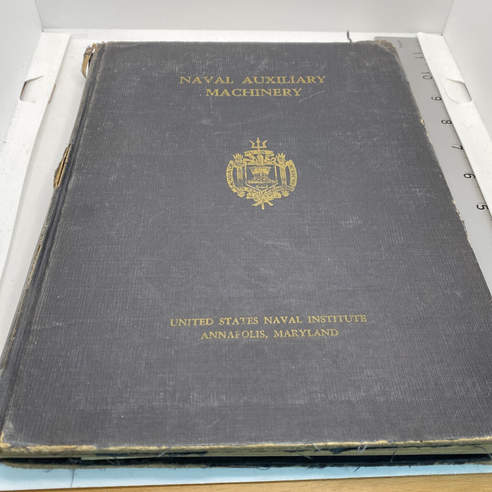 NAVAL AUXILIARY MACHINERY 1950 HB United States Navy Institute 32-803X