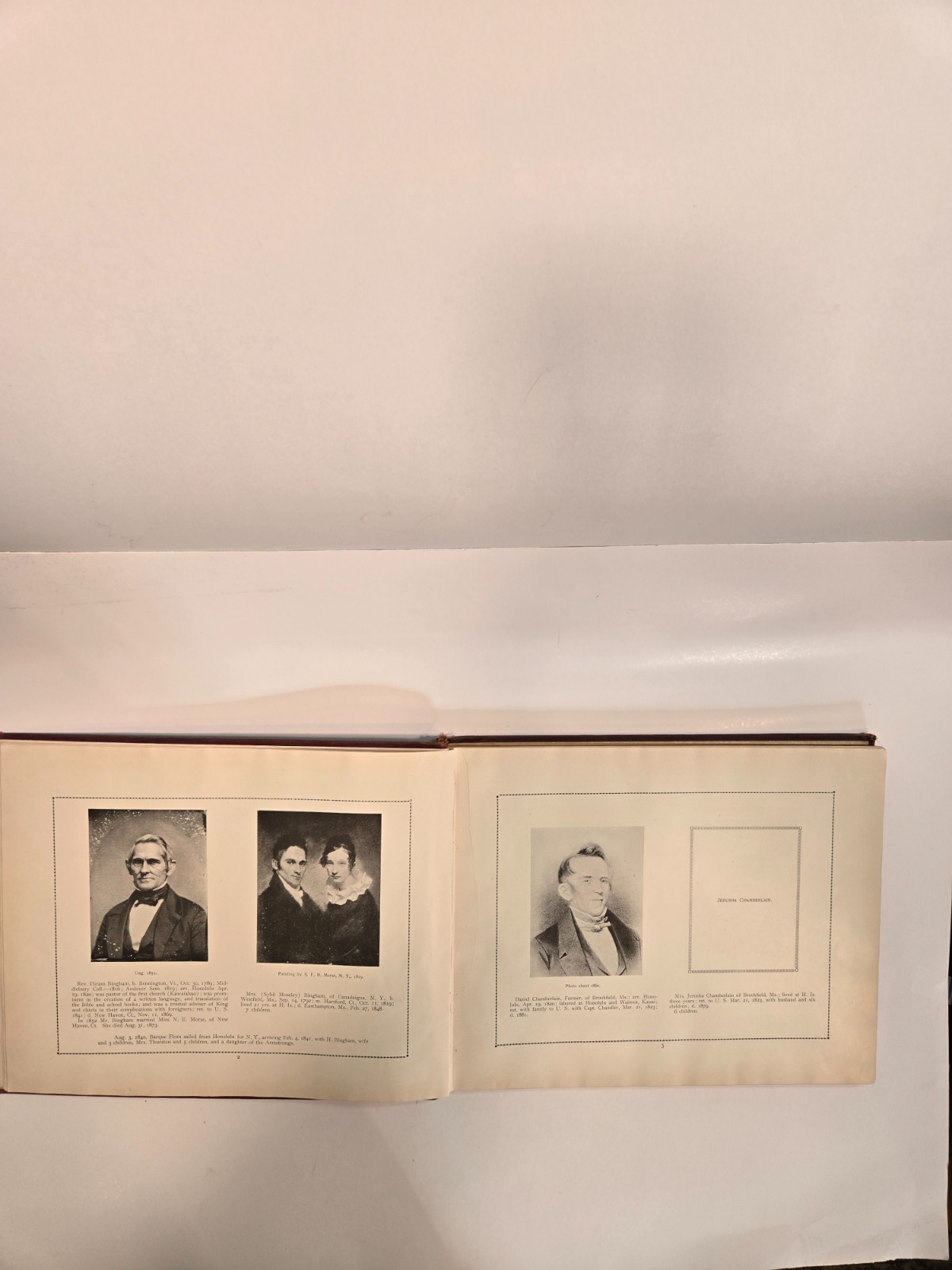 1901 Missionary Album Hawaii Portraits Mission Children Society Honolulu