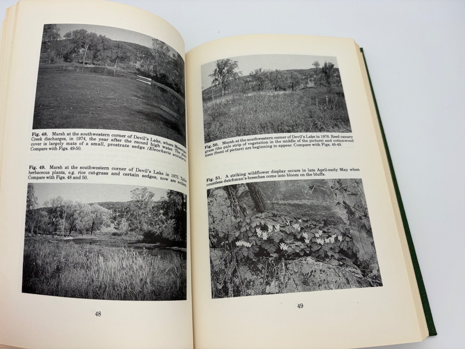 Ancient Rocks Vanished Glaciers Devil’s Lake Wisconsin Lange 1989 HC 1st Ed Book