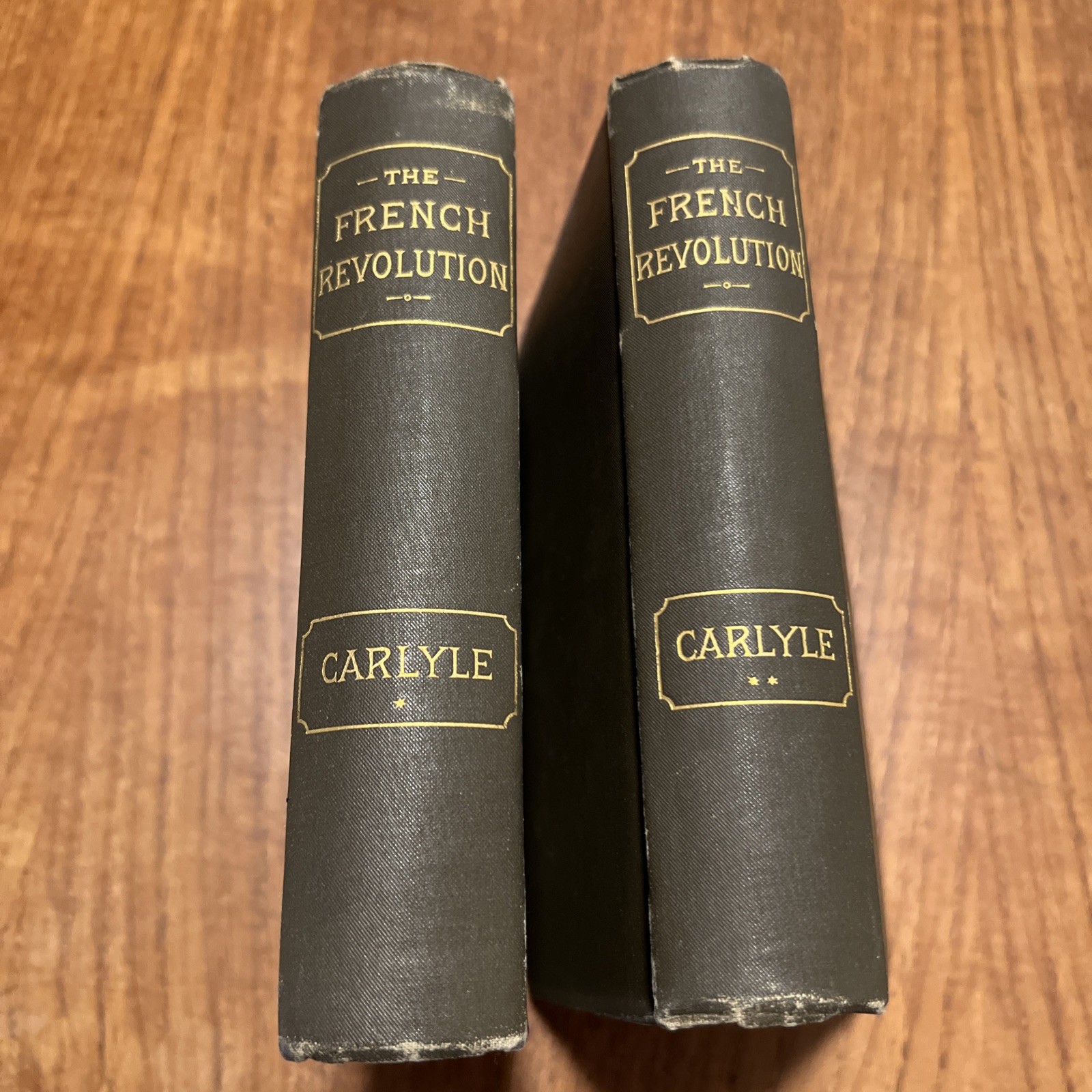 The French Revolution A History Vol. 1 & 2 Set Thomas Carlyle John B Alden 1885