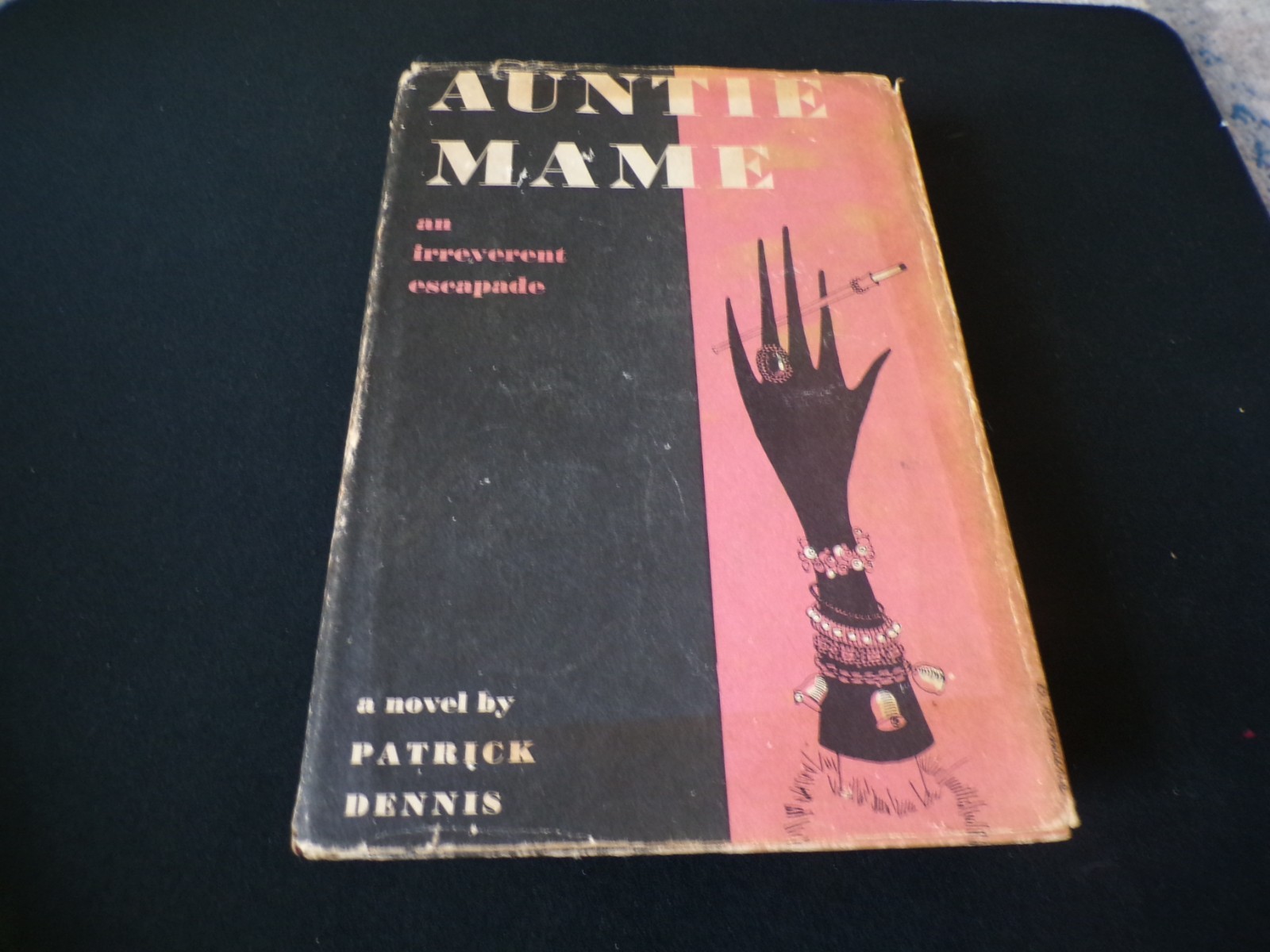 1955 Auntie Mame – Patrick Dennis – HC/DJ – Fifteenth Printing