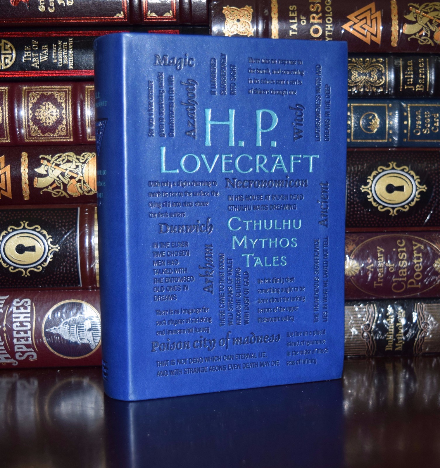 H.P. Lovecraft Cthulhu Mythos Tales Necronomicon Dunwich New Soft Leather Feel