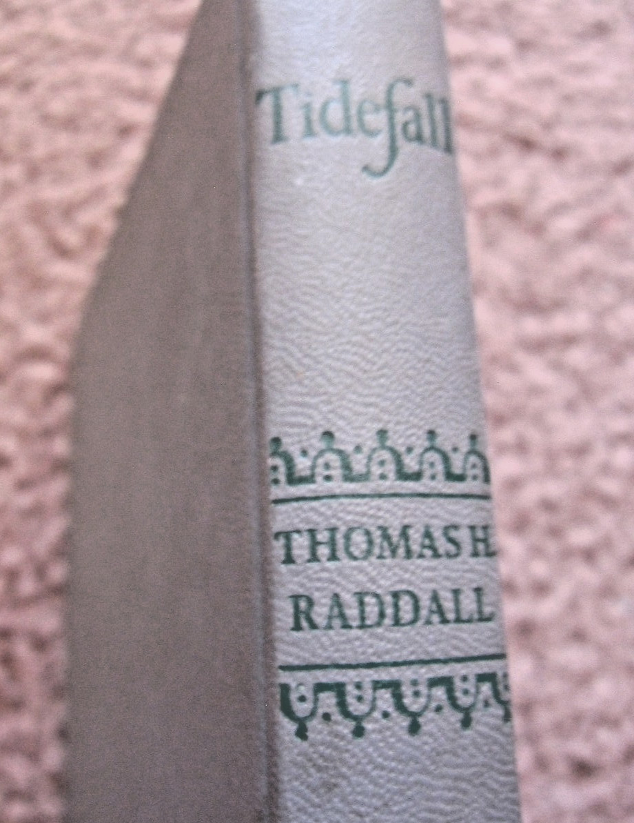 Book/TIDEFALL by Thomas H. Raddall 1953 no jacket
