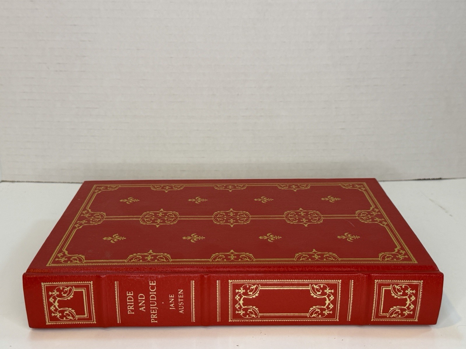 1980 Franklin Library Pride & Prejudice Jane Austen Chris Duke Illustrated Gilt