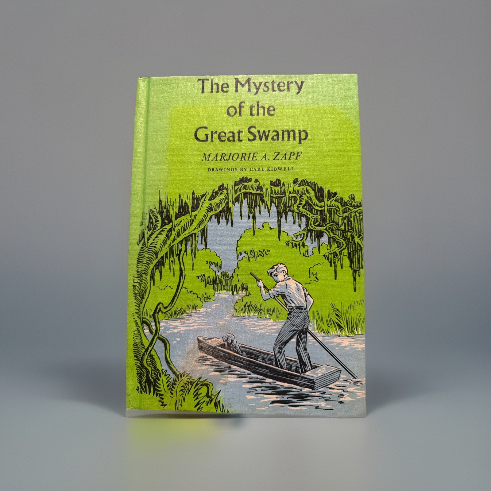 THE MYSTERY OF THE GREAT SWAMP by Marjorie A. Zapf. 1967 Hardcover, Pristine