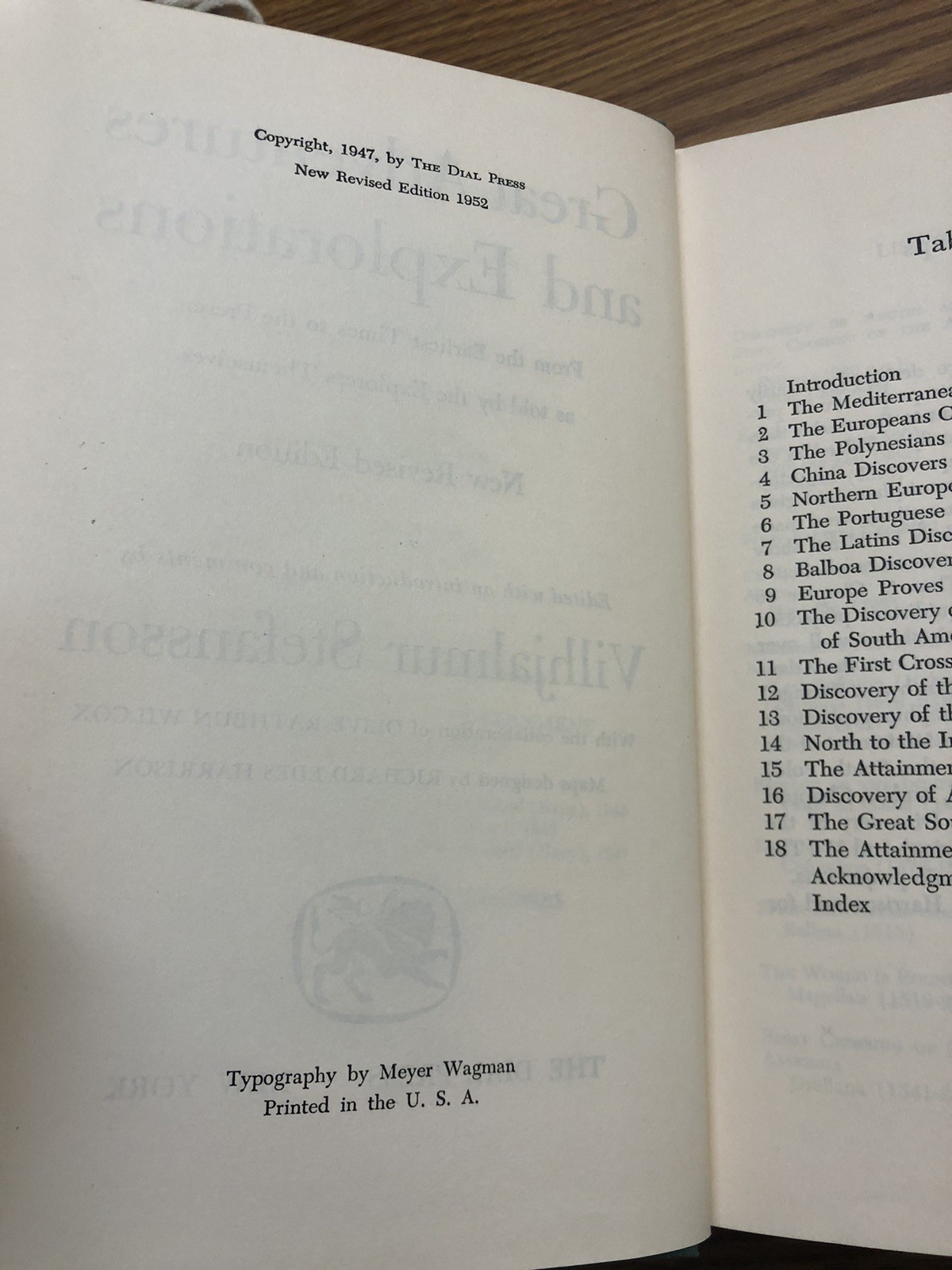 Great Adventures and Explorations From Earliest Times to Present 1952 Rev Ed