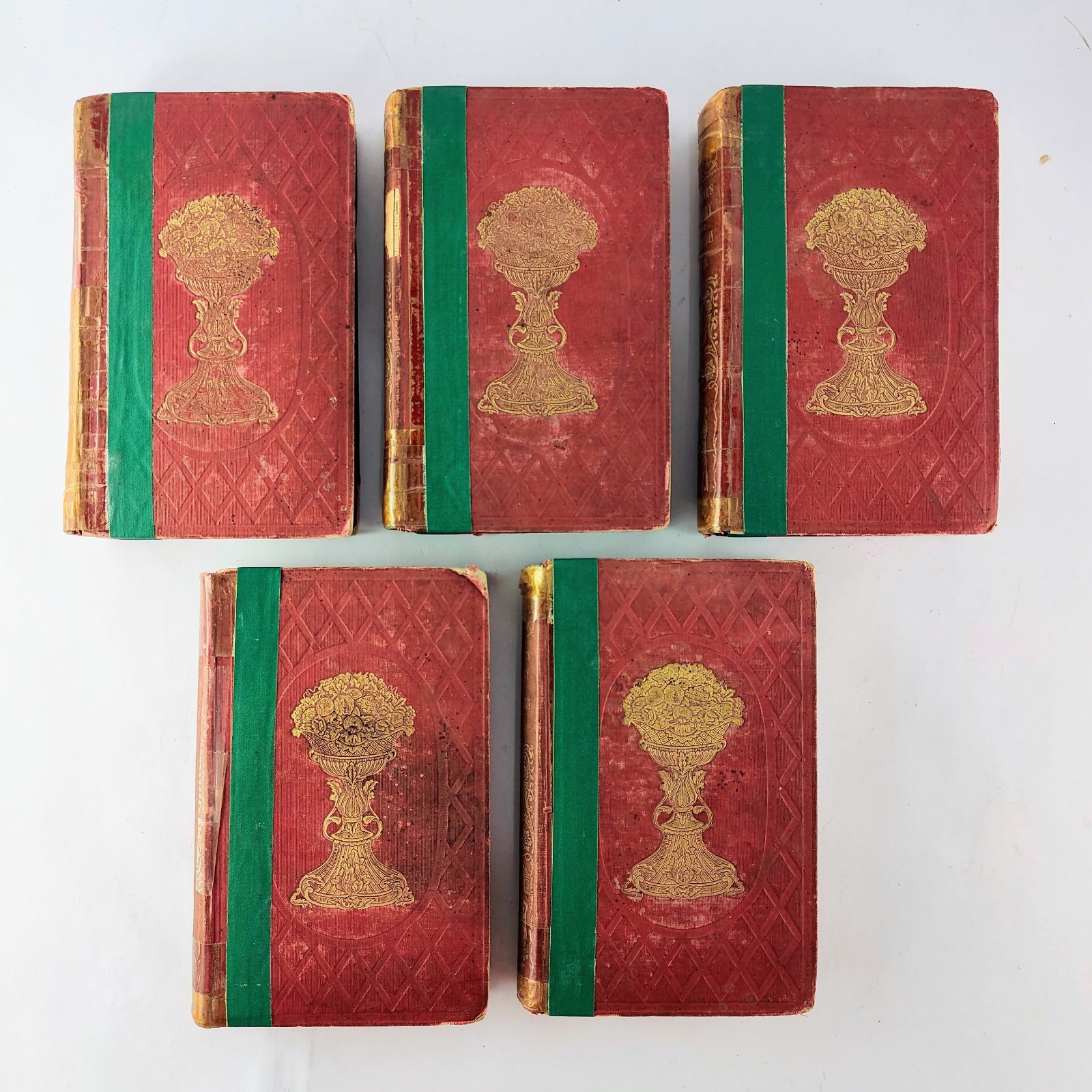 Antique D’Aubigne History of the Reformation Complete Set Vol 1-5 Tract Society